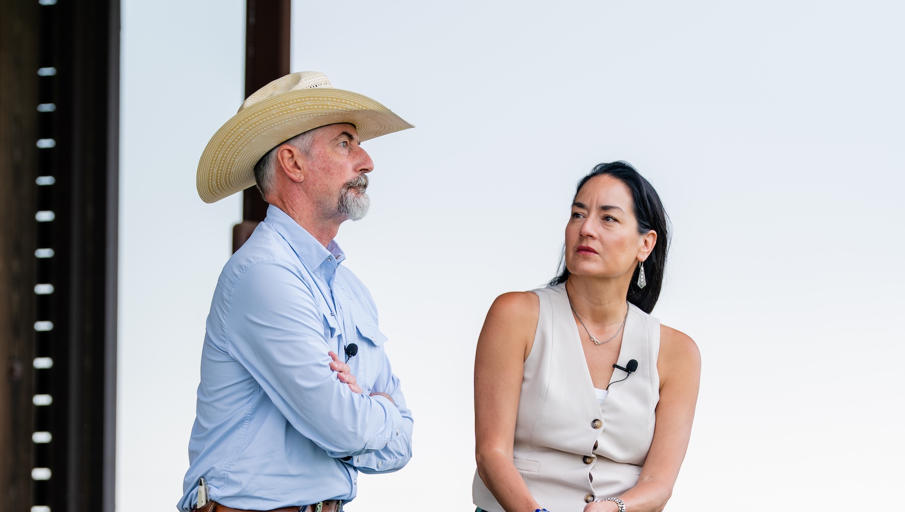 Dixon Water Foundation President Casey Wade and Farm Hero host Laura Zaspel pictured